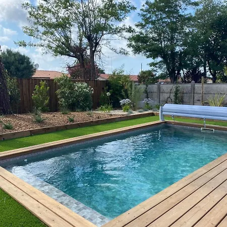 La Girondoise Avec Piscine Chauffee *