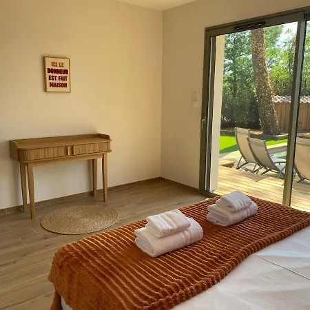 La Girondoise Avec Piscine Chauffee 居让梅斯特拉